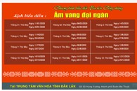 Chương trình "Âm vang đại ngàn" trở lại phục vụ công chúng và du khách