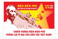 TRANH CỔ ĐỘNG KỲ NIỆM 70 NĂM CHIẾN THẮNG ĐIỆN BIÊN PHỦ (7/5/1954 - 7/5/2024)