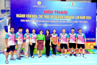 Trung tâm Văn hóa tỉnh tham gia Hội thi văn nghệ - thể thao Ngành Văn hóa, Thể thao và Du lịch tỉnh Đắk Lắk năm 2024