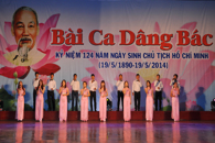 CHƯƠNG TRÌNH CA MÚA NHẠC” BÀI CA DÂNG BÁC”