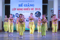 Bế giảng lớp năng khiếu hè 2015