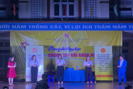 Biểu diễn phục vụ cơ sở Chương trình tuyên truyền Cải cách hành chính tỉnh Đắk Lắk năm 2022